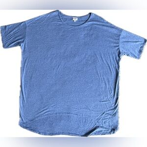 LuLaRow Blue Irma Top